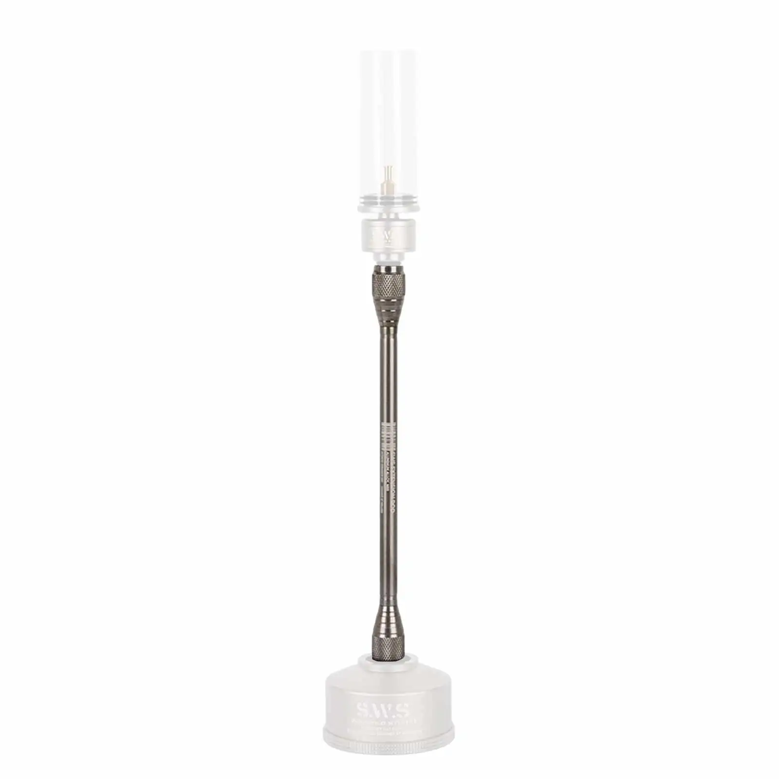 

Outdoor Camping Gas Light Extension Rod Aluminum Alloy Extension Pole Gas Tank Converter Easy To Install for Outdoor Activities