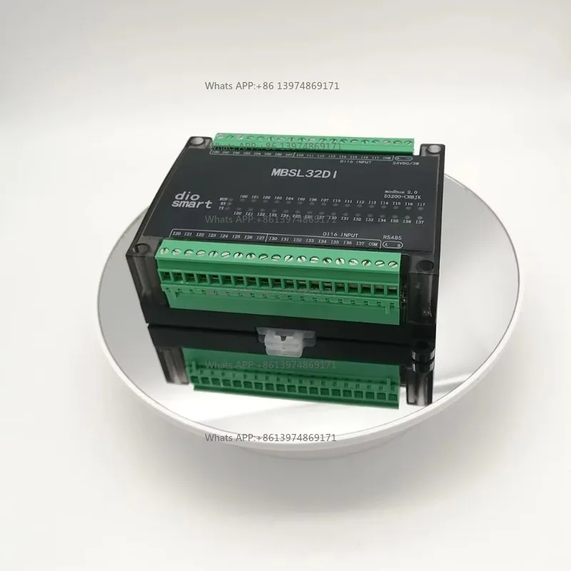 32-Channel Digital Input Isolated Acquisition Module RS485 Modbus RTU Control 32DI Module