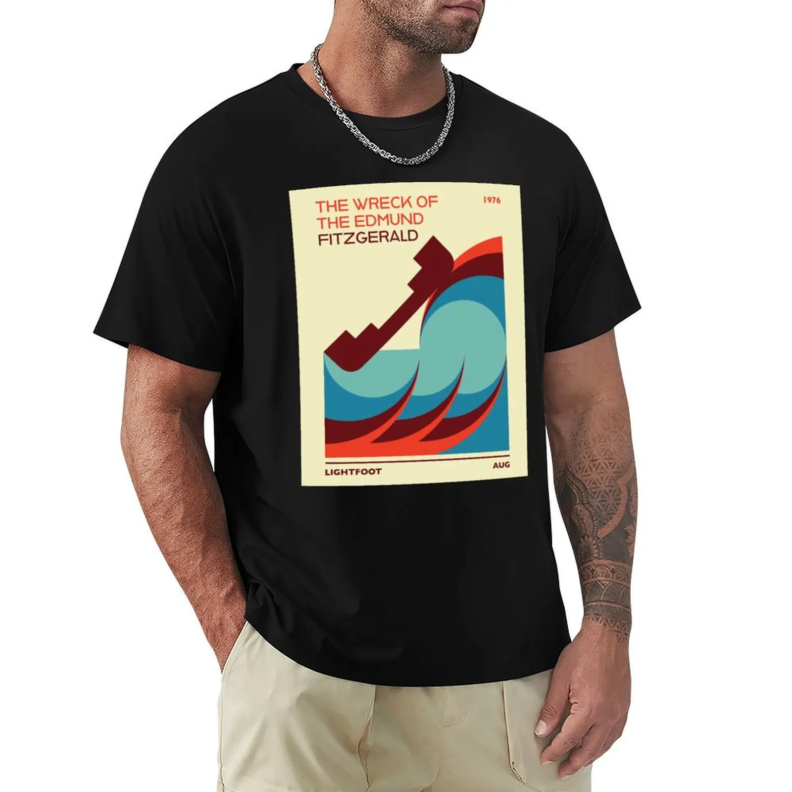 The Wreck Of The Edmund Fitzgerald T-Shirt Plus Size Loose Fit T-Shirt