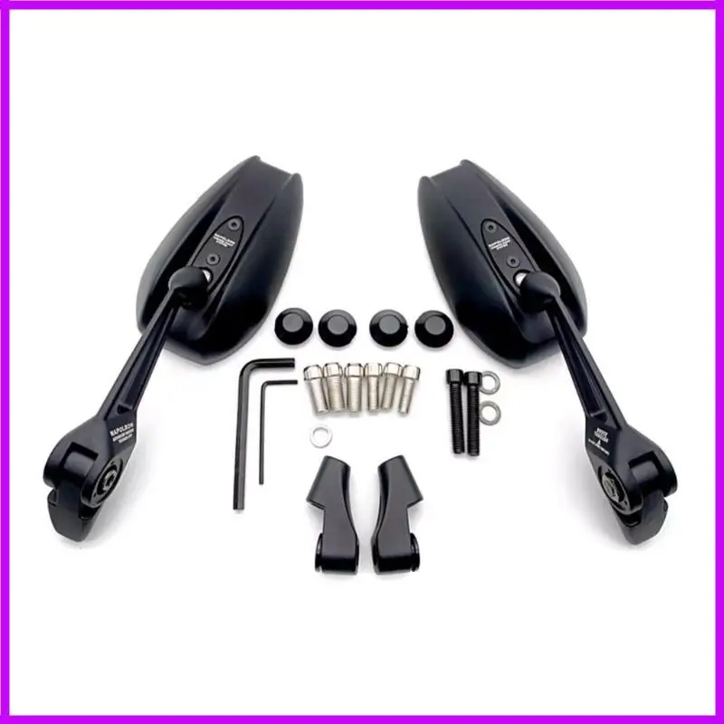 R9CC Antiglare Motorbike Adjustable Side Mirror Rearview For U+B U1D Electric Vehicle