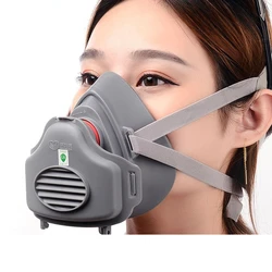 Neue 3700 Typ Industrielle Malerei Spritzen Atemschutz Sicherheit Arbeit Filter Staub Proof Volle Gesicht Gas Maske Formaldehyd schutz