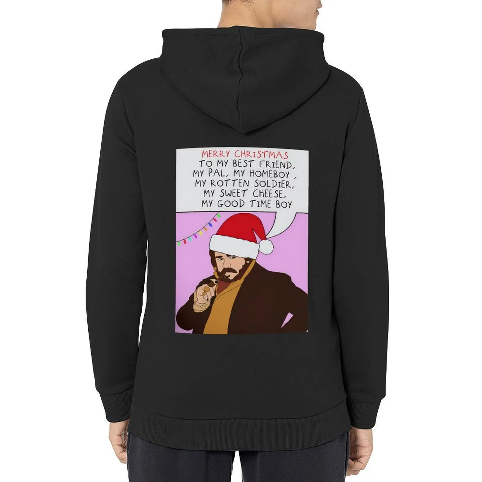 

WWDITS Christmas Hat Lazslo Hoodie korean clothes men's clothing clothes for men mens clothing new in hoodies & sweatshirts
