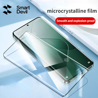 SmartDevil Screen Protector for Xiaomi 14 Ultra Microcrystalline Film HD Soft Film for Xiaomi 14 Pro Anti-fingerprint