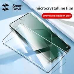 SmartDevil Screen Protector for Xiaomi 14 Ultra Microcrystalline Film HD Soft Film for Xiaomi 14 Pro Anti-fingerprint