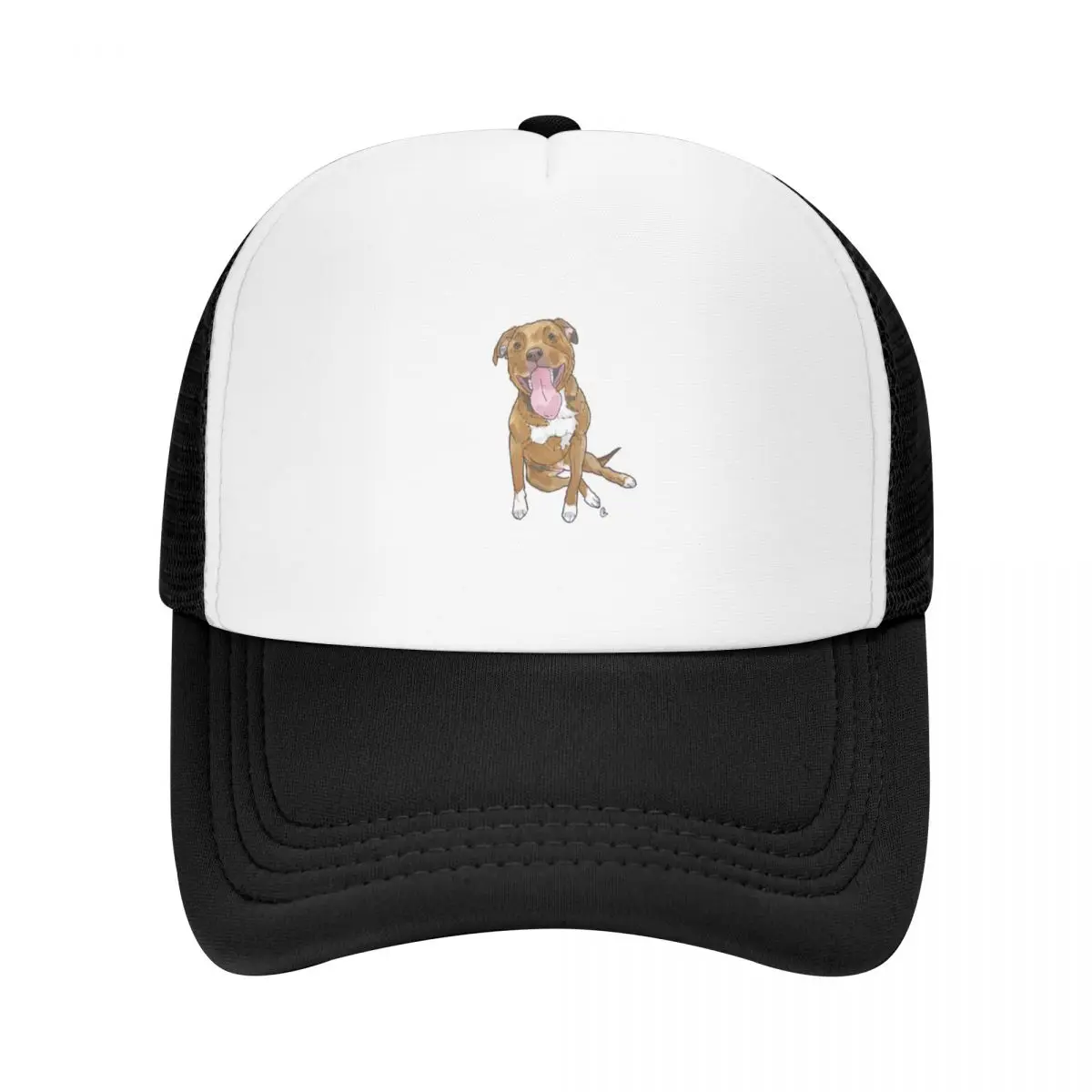 

Pitbull Terrier Mix Baseball Cap sun hat beach hat Beach Bag Military Tactical Cap Men's Hats Women's
