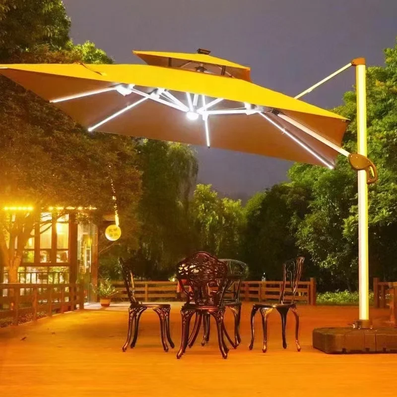 

Уличные зонты для баров, роскошные зонты 3x3 м в продаже