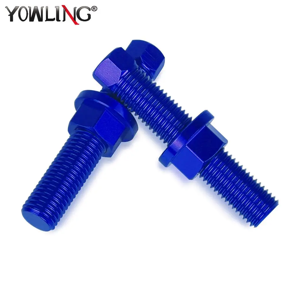 M10×50 For Husqvarna GasGas EX MC EC EXF ECF MCF 125 250 300 350 400 450 700 ES/SM Rear Axle Blocks Chain Adjuster Bolt Screws