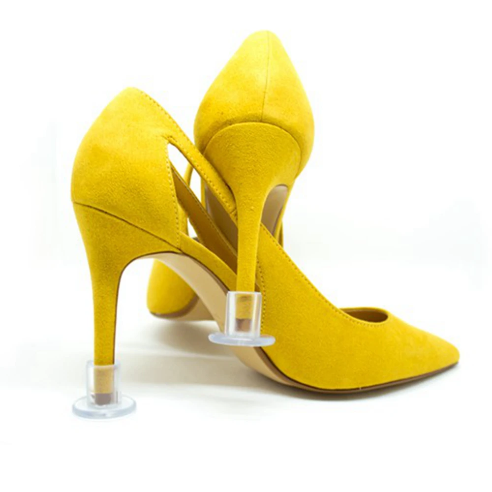 25 زوجًا من واقيات الكعب العالي أغطية الكعب المنقذ قبعات سدادات الكعب المضادة للانزلاق مجموعة العناية بالأحذية لصالح حفلات الزفاف في الهواء الطلق