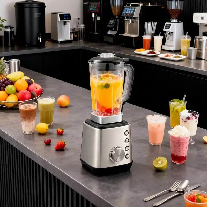 Portable Stainless Steel Food Fruit Juicer Blender Hand Style Slow Juicer Smoothie Small Appliances for Kitchen Household Use