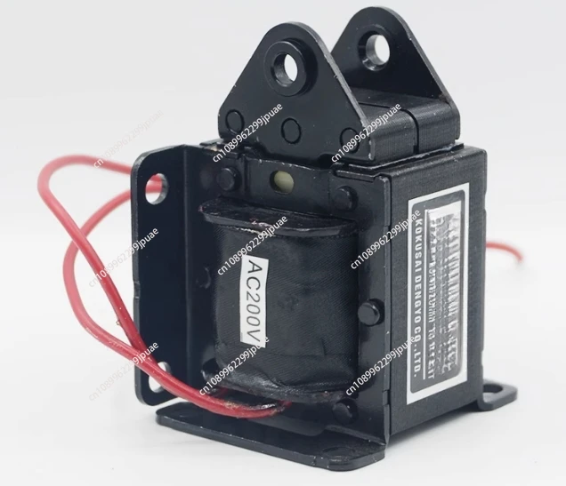 

The national character SA-3001 AC traction solenoid pulls 29.4N/3KG stroke: 20mm 220V SA-3002