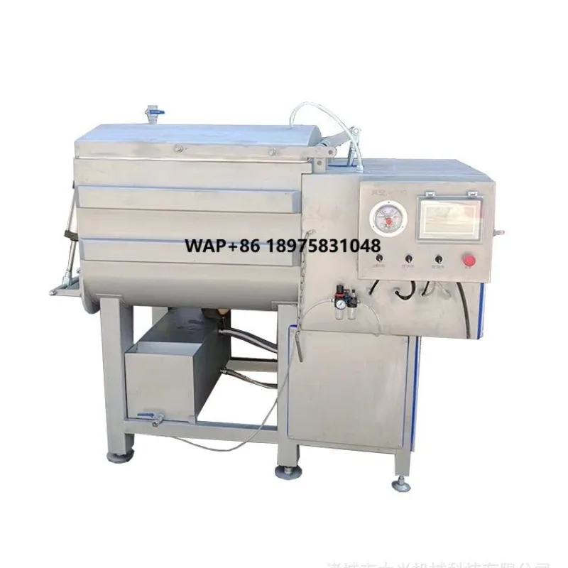 High quality automatic food vacuum sausage blender stainless steel sausage filling blender