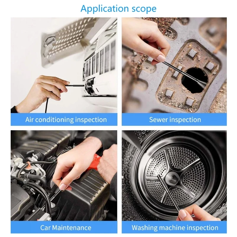 

Эндоскопическая камера с длинным кабельным цифровым эндоскопом для промышленного обслуживания x37F