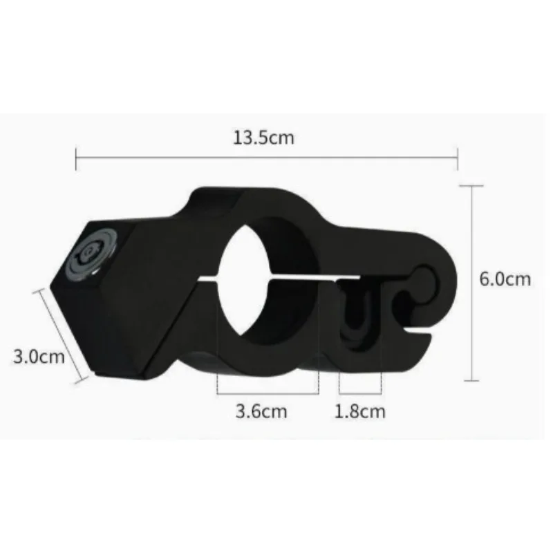 1pc Universal Motorcycle Brake Lock, Portable Throttle Handlebar Lock For Scooter Electric Bike Security, Adjustable Handbrake C