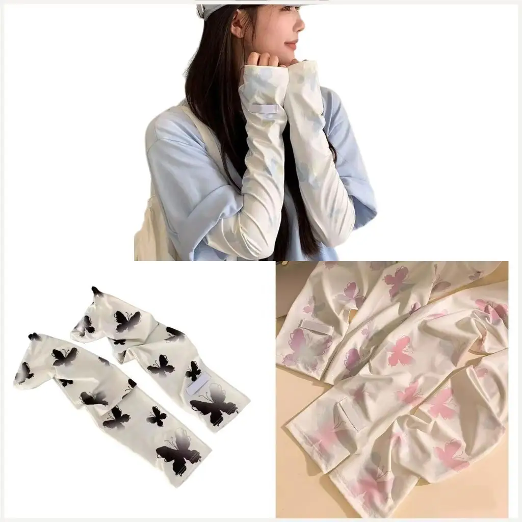 Vỏ cánh tay làm mát cho phụ nữ bảo vệ nắng trong tay áo cánh tay nóng thời tiết