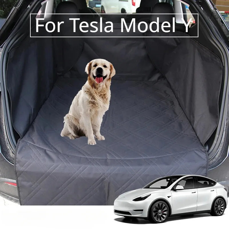 Trunk Pet Mat for Tesla Model Y Juniper 21-2025 Outdoors Camping Pad Wear-resistant Waterproof Dog Seat Cushion Bed Accessories