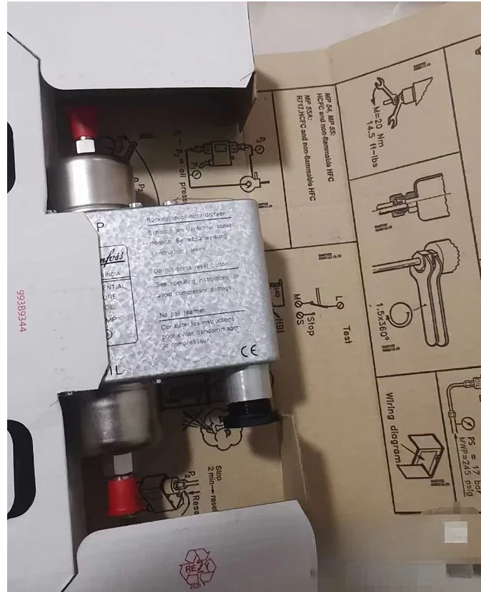 Новый Danfoss MP54 060B 016991   Регулятор перепада давления Danfoss Переключатель контроллера перепада давления масла