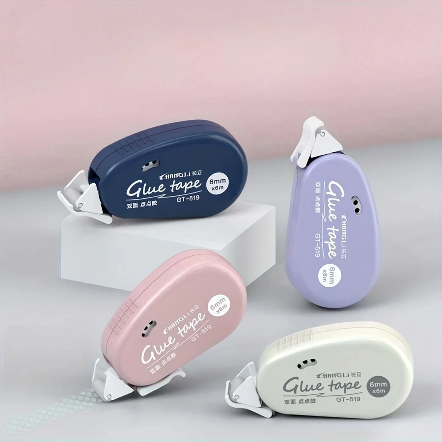 1pc Double Sided Adhesive Dots Glue Tape - Perfect For Scrapbooking Collage Photo ,School Stationery Supplies