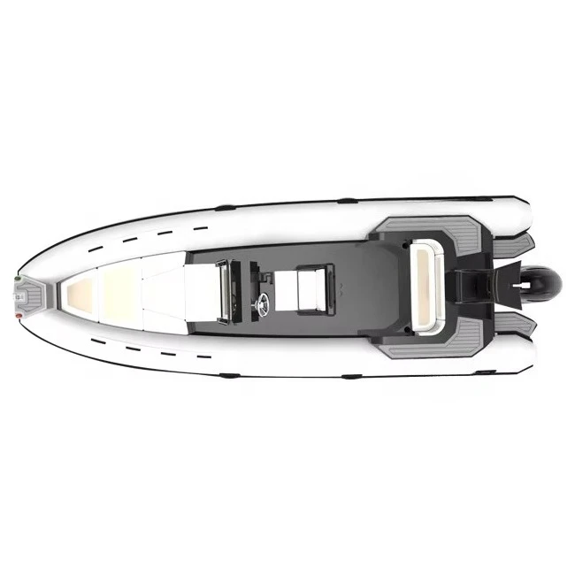 المائية OEM 700 23ft الألومنيوم مضلع هيكل مزدوج Orca/Hypalon/PVC قوارب قابلة للنفخ قارب صيد رياضي أعماق البحار #4