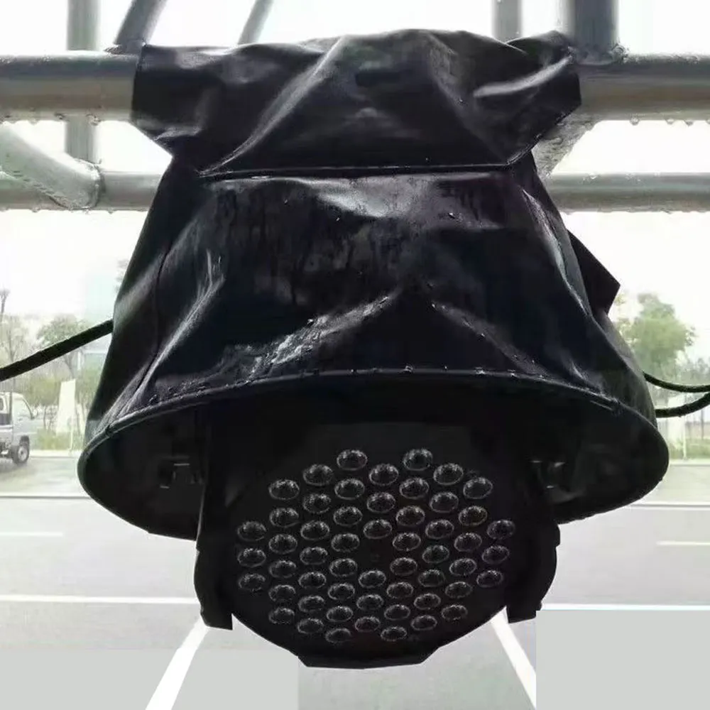 Professional PAR Light Waterproof Rain Cover Outdoor Stage Performance Rain Dust Protection Universal Fit for LED PAR Can