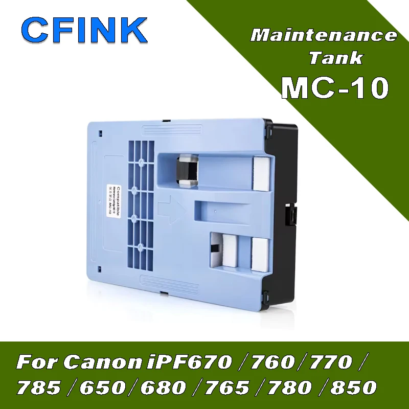 

MC-10 Maintenance Tank Box for Canon For Canon iPF670 760 770 785 650 680 765 780 850 Printer MC10 Maintenance Cartridge