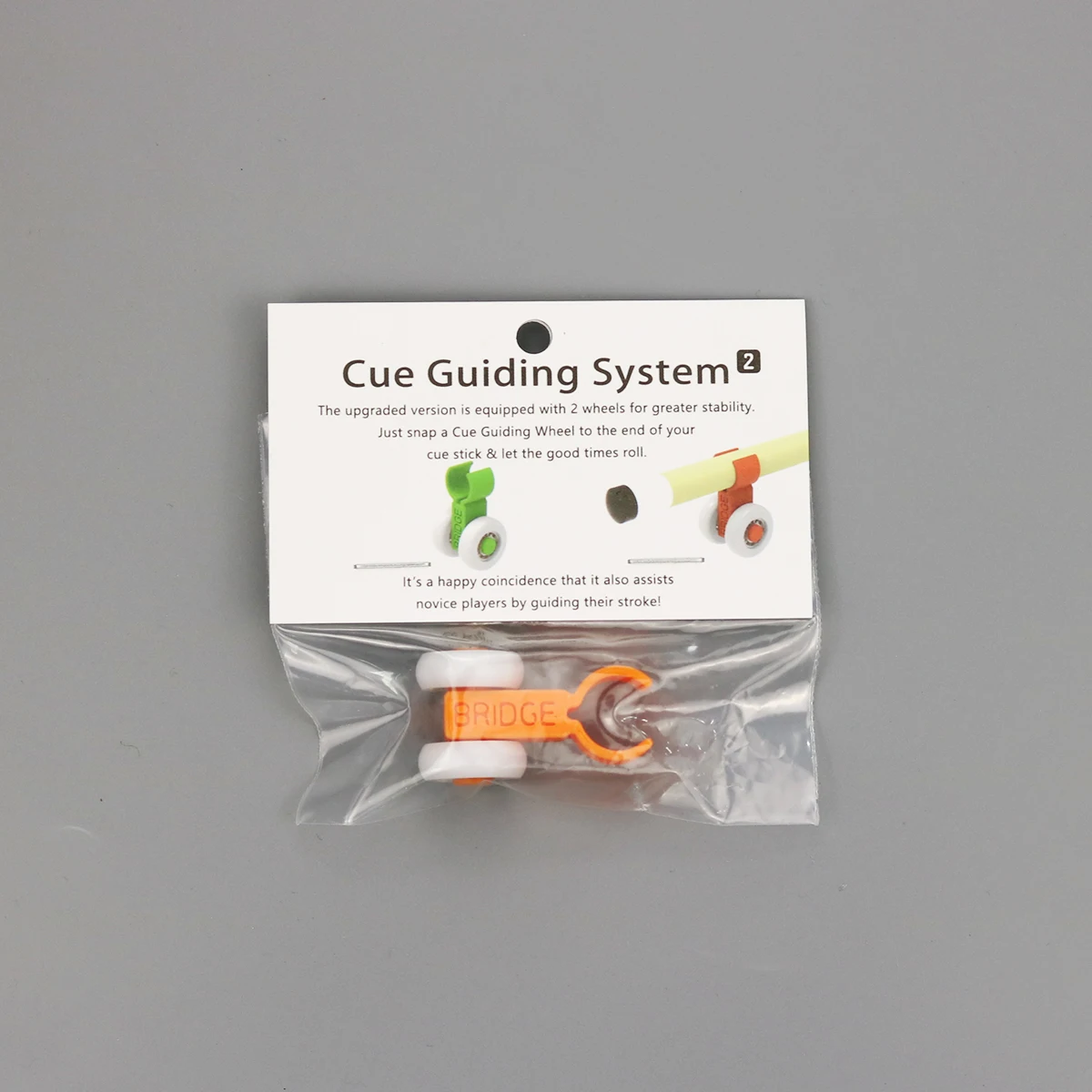 

Cue Guiding System 2-Wheel Billiard Stroke Trainer for Straight Practice Upgraded Cue Guiding Wheel Pool Cue Stroke Corrector