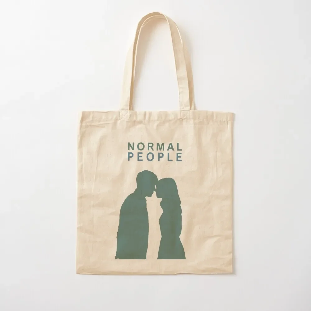 Normal people - poster Tote Bag handbag canvas tote shopping trolley bag