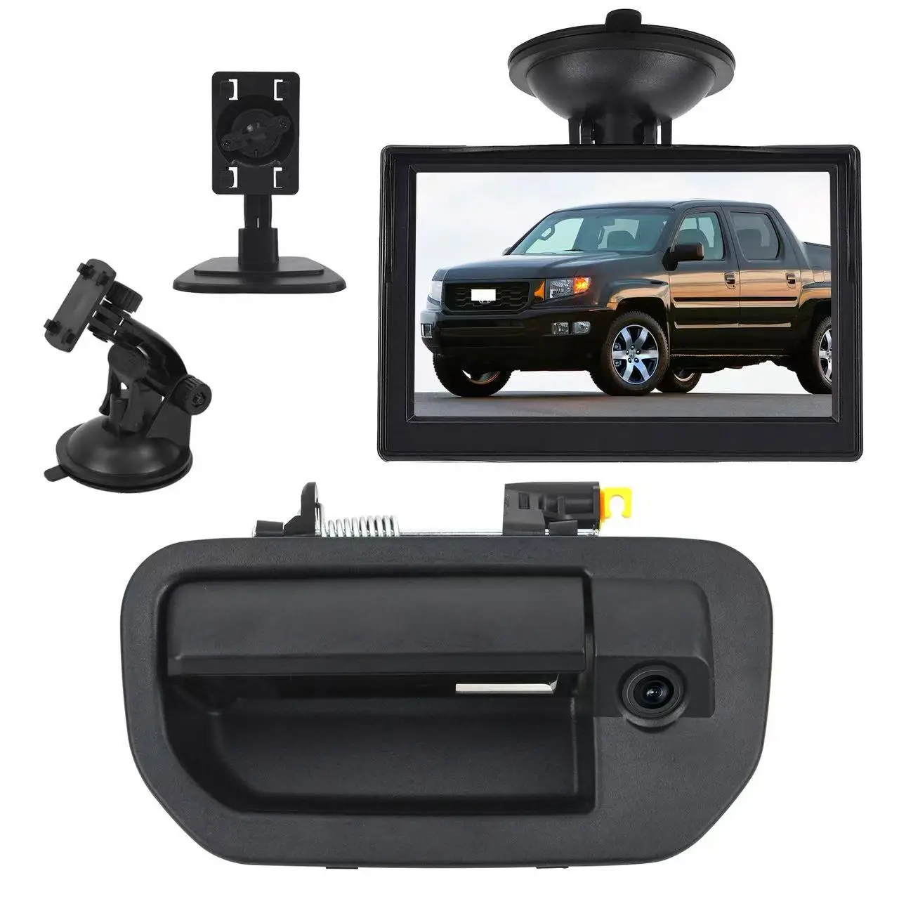 

New Tailgate Handle W/Backup Camera for Honda Ridgeline 2006 Super Hot 2014,74810-SJC-A21ZKEquipped with a 5-inch monitorPackage