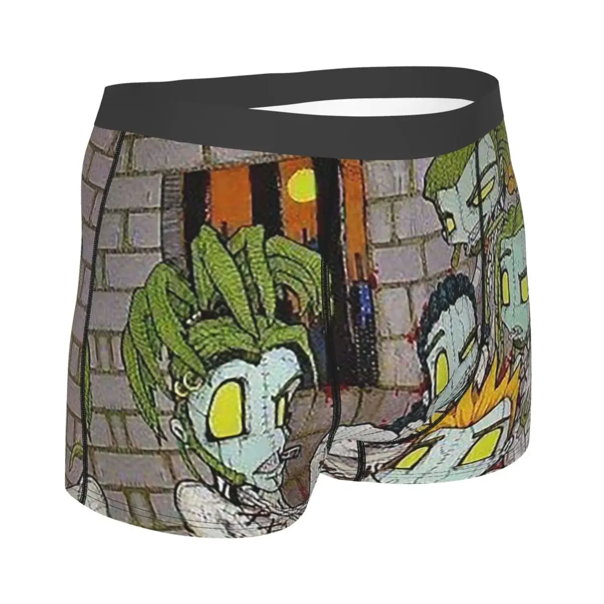 الملاكم السراويل السراويل كورن روك باند شعار (21) سراويل الرجال ملابس داخلية جيدة التهوية ل أوم رجل صديقها هدية #2