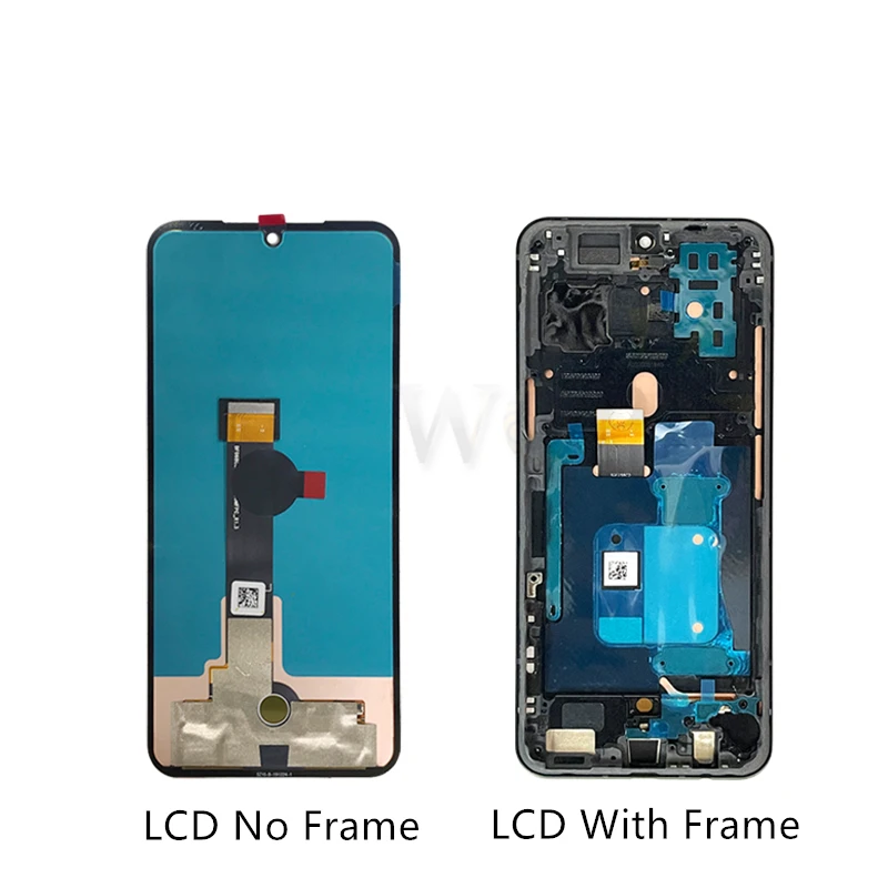 Imagem -02 - Montagem do Digitador do Tela Táctil do Lcd para o lg V60 Thinq 5g Lm-v600 com Quadro Peças de Substituição Polegadas