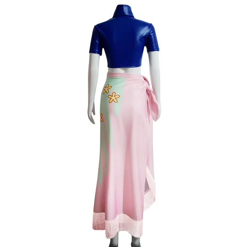 2026 Anime Cosplay Nico Robin Cosplay Costume Women Outfits Carnival Party Dress Wig for Girl Halloween Costumes for Women - view 4