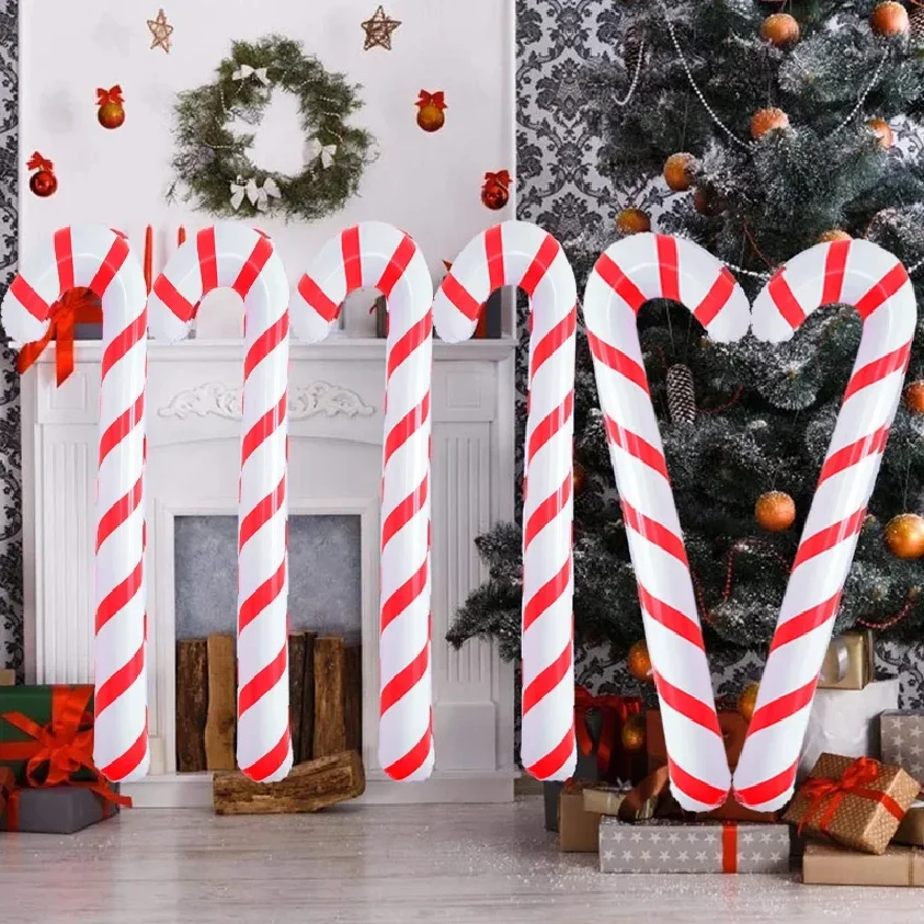 

Xmas Inflatable Christmas Candy Cane Stick 2025 Christmas Decoration Xmas Decorations For Home 2024 Xmas Navidad Natal