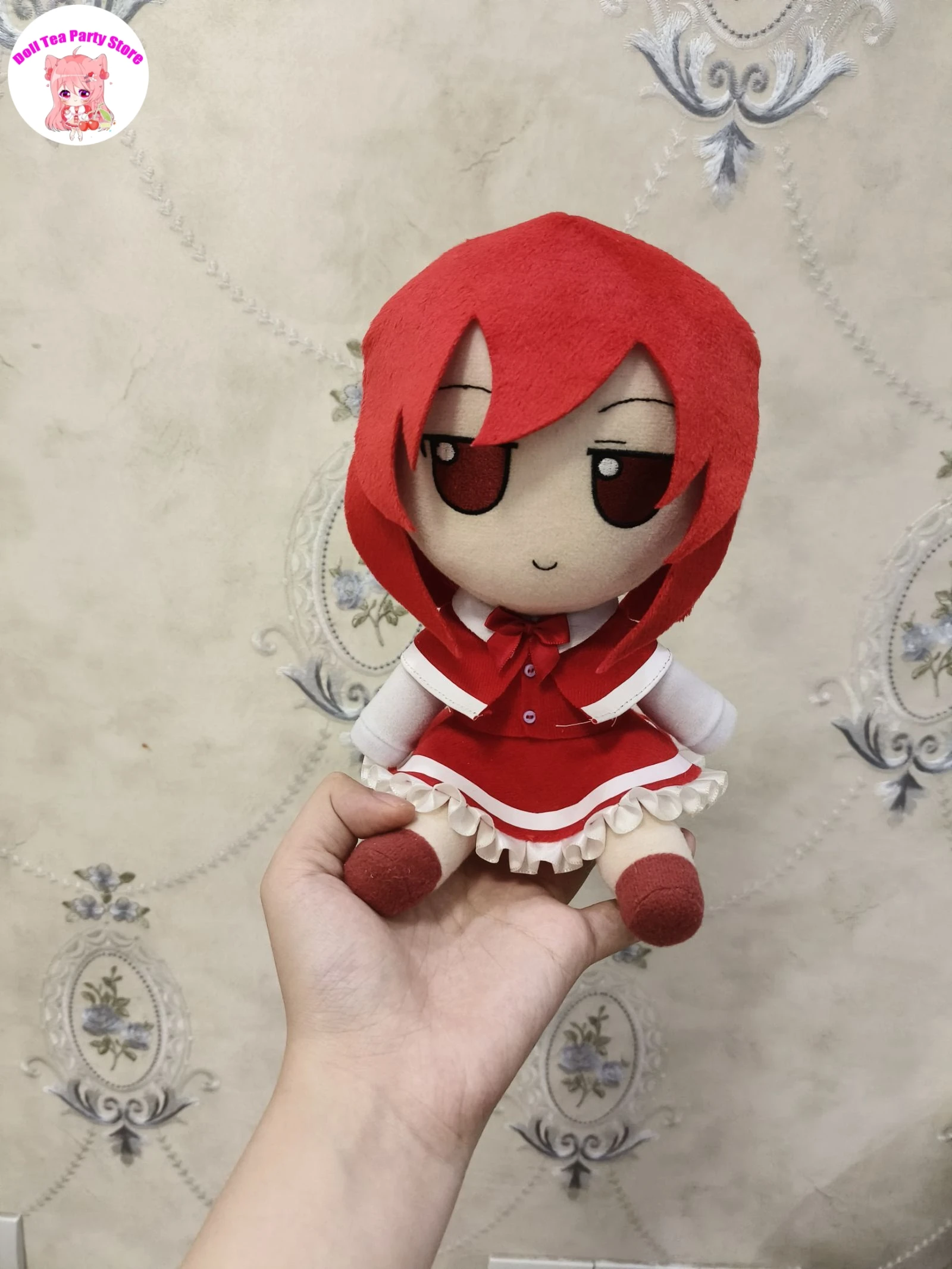 Okazaki Yumemi Touhou Project Fumo Doll Plush Stuffed Sitting Posture Toys Anime 20CM Cute Dress Up Pillow Xmas Birthday Gift
