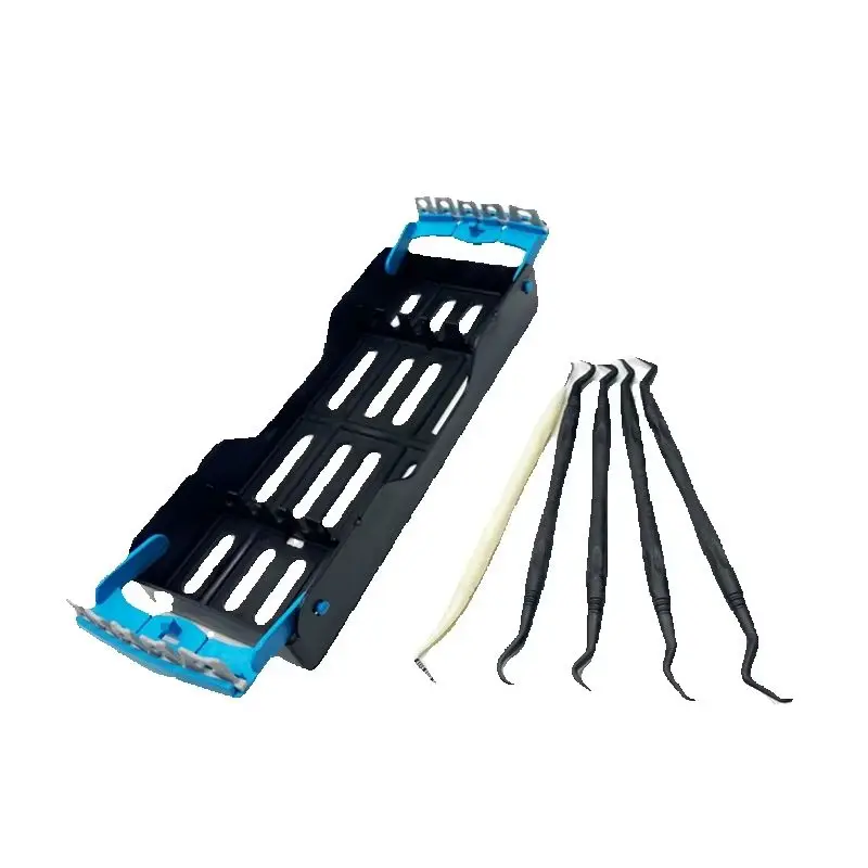 Dental Carbon Fiber Implant Scaler Kit Resin Periodontal Probe Depth Measurement No Harm Dental Tools for Oral Care