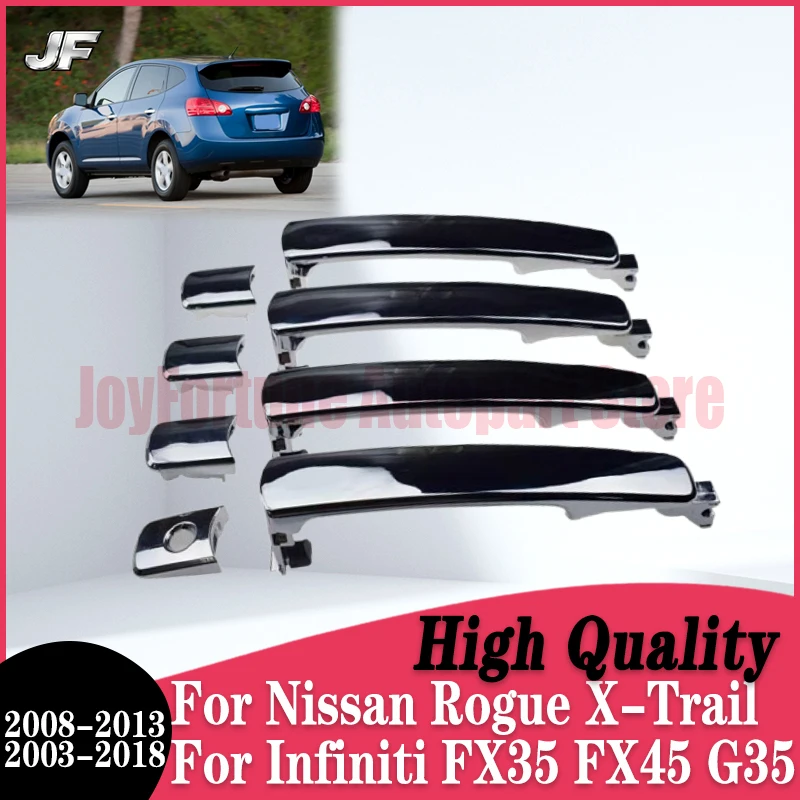 Para Nissan Rogue 2008-2013 x-trail 2008-2013 Murano 2003-2007 Infiniti FX35 FX45 G35 2003-2008 manija de puerta Exterior 80640CA012