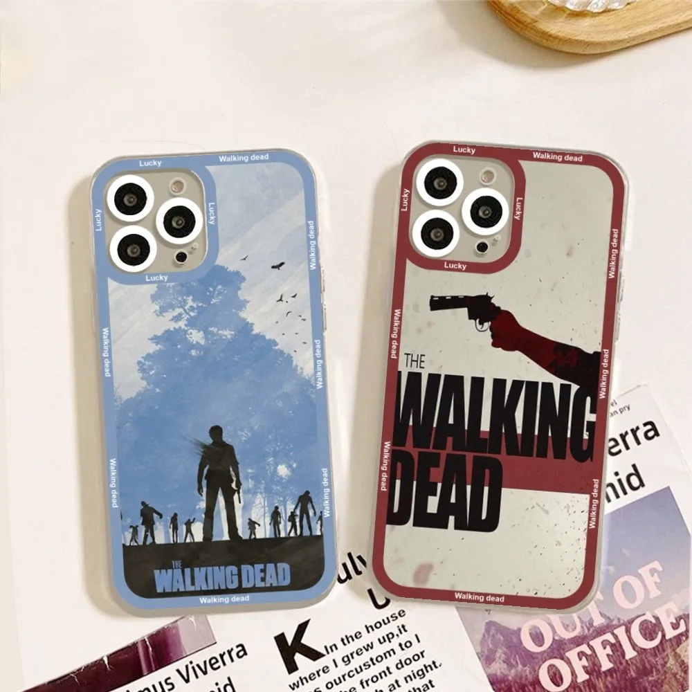 Чехол Ходячие мертвецы для телефона iPhone 12 11 13 14 Pro Max XR XS Max X SE2020 7 8 Plus