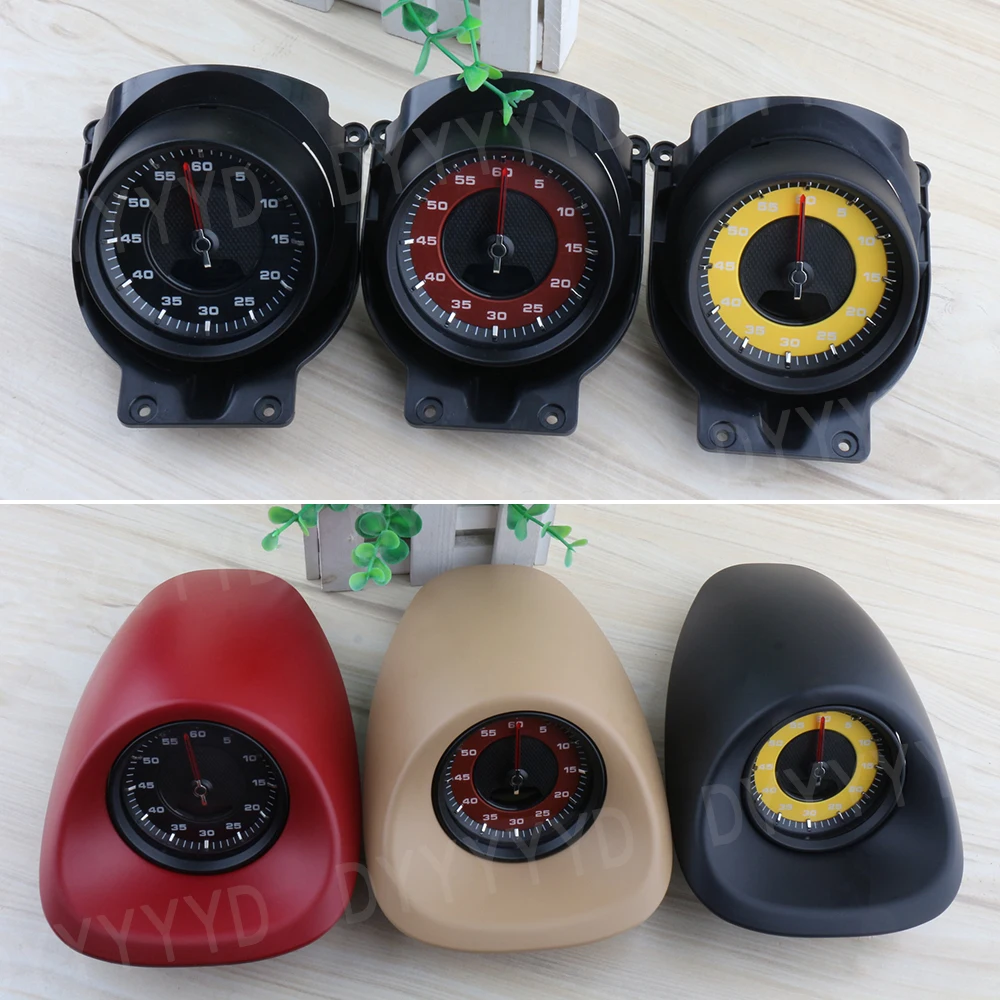 Stopwatch klok instrumentenpaneel sport chrono stopwatch dashboard cover Cayman 987 klok stopwatch voor Porsche Boxster 987 981 - afbeelding 2