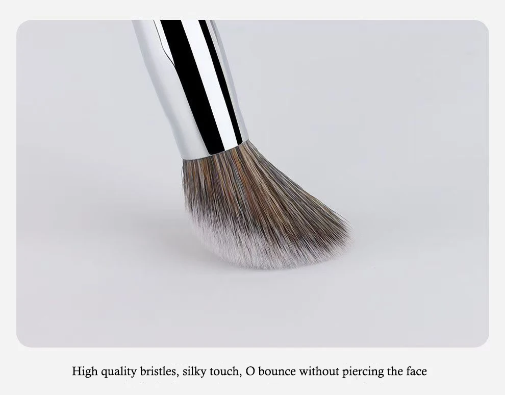 Cream Blush Brush Mimics Fingertip Aplication Stippling Powder Blusher Cream Makeup Brushes Synthetic Hair Blush Make Up Tools