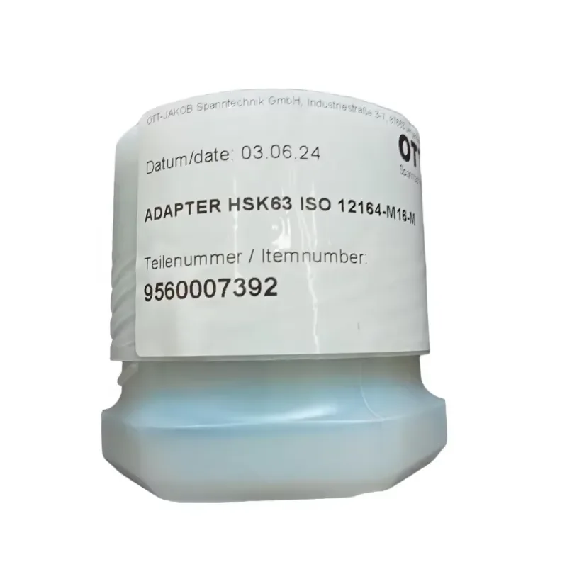 100 Percent New for OTT JAKOB 95.600.073.9.2 HSK100 to HSK63 Spindle Reducing Adapter for CNC Machining Center in Stock