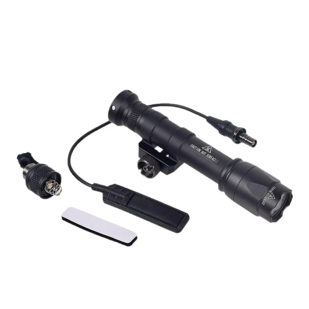 Lanterna tática led m600c m300a ar15 scout luz arma acessórios arma de caça luz caber 20mm ferroviário para caça ao ar livre