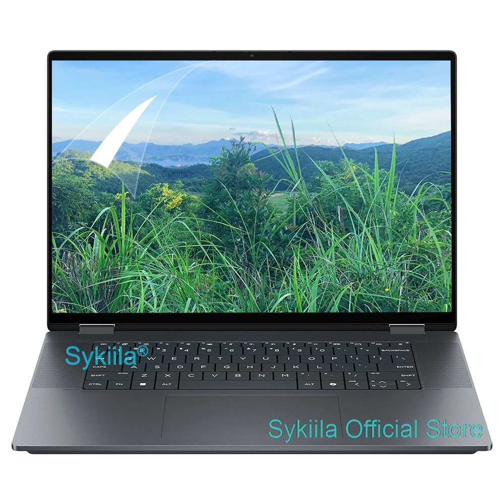 واقي شاشة لجهاز HP Omnibook 3 5 7 X Ultra Flip AI 13 14 15 16 17 fh fd fp he az fb bf dc ha AR HD جلد بلوري شفاف غير لامع