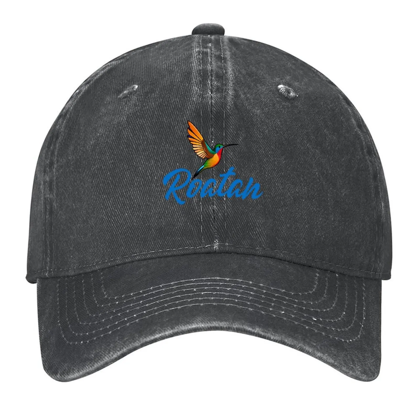 

Colourful Hummingbird Roatan Bay Islands Honduras Baseball Cap Gentleman Hat fishing hat Anime Hood Golf Women Men's