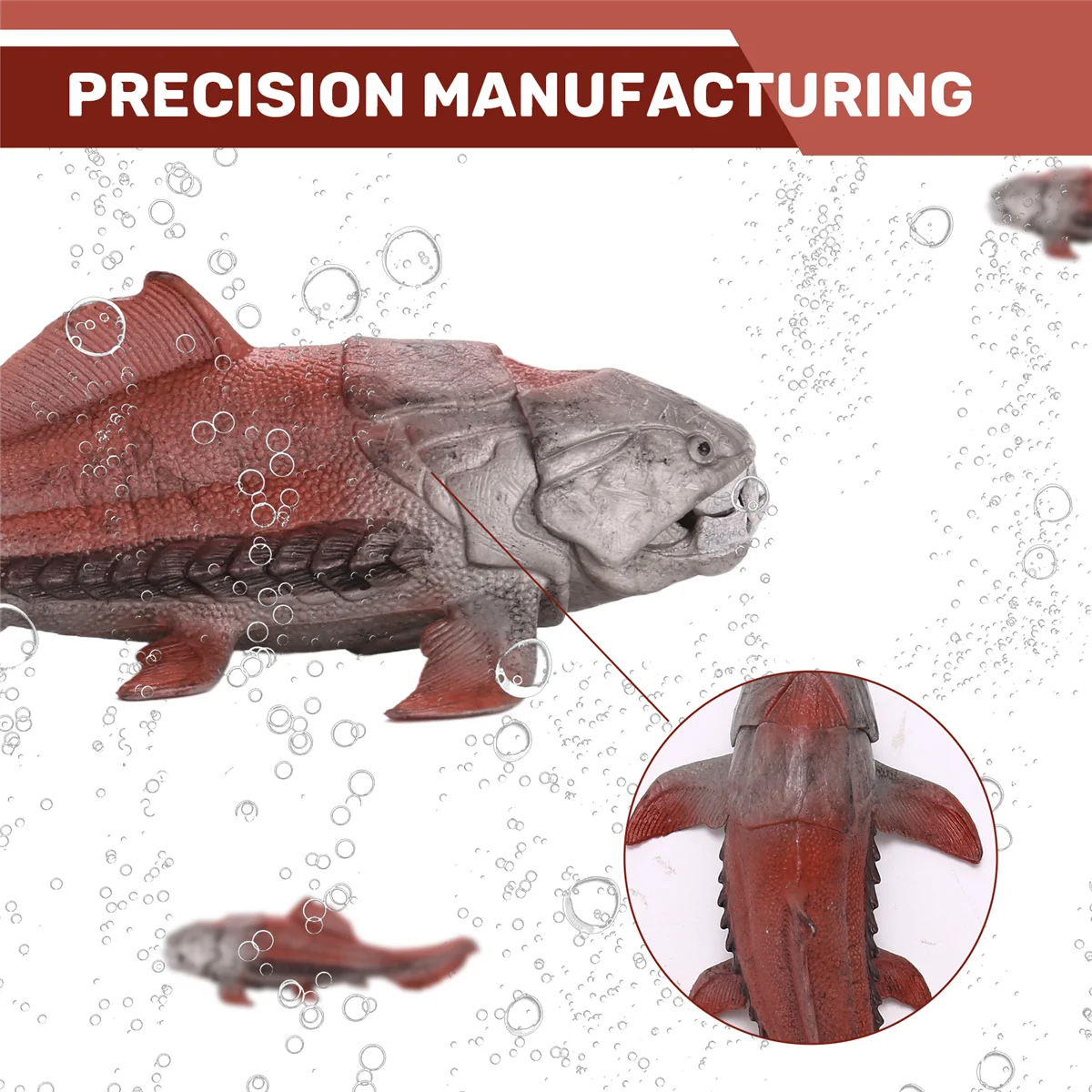 AM-20Cm 模型玩具 Dunkleosteus 恐竜魚の装飾アクションフィギュアモデルのおもちゃ子供のためのコレクション Brinquedos