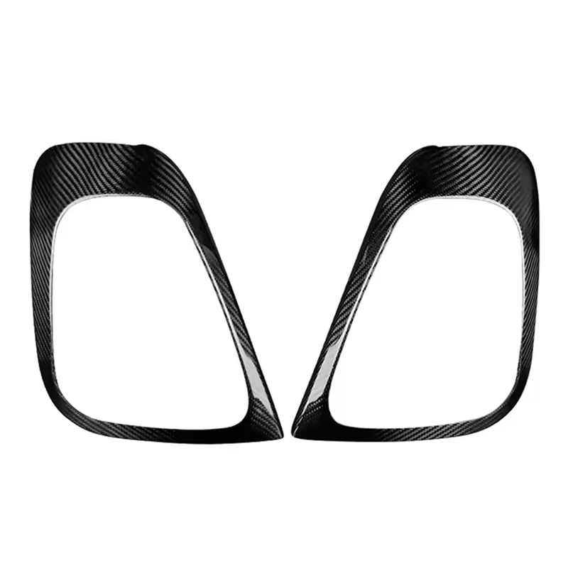 

Car Rear Tail Light Cover Tail Light Cover Forfiat 500 Real Hard Carbon Fiber Sticker