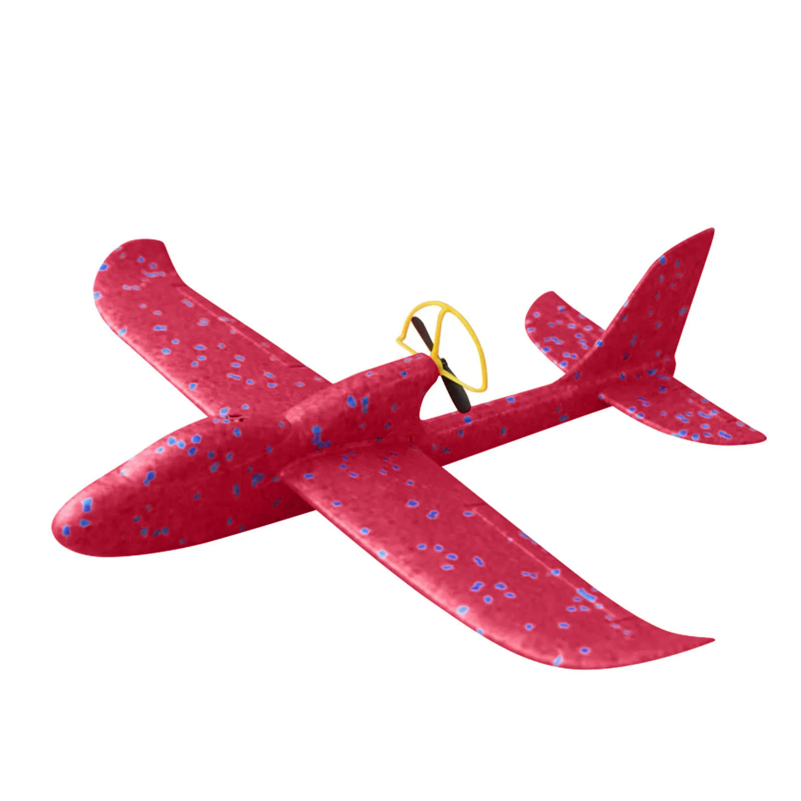 Electric Airplane Toy For Kids, Foam Throwing Glider Plane, Rechargeable, Summer Outdoor Garden Flying Gadget Game 1pcs