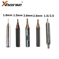 Xhorse CONDOR MINI Plus Automatic Key Cutting Machines End Milling Cutter Carbide Drill Bit XP005 XP007 XC002 1.0/1.5/2.0/2.5mm