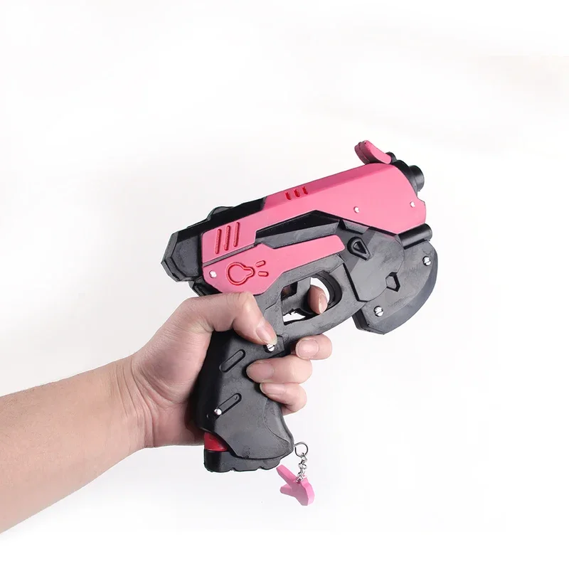 Sydanne Game Overwatch D.Va Props Gun Hana Song Dva Weapon Pistol Cosplay Props Accessories Christmas Halloween Party Toy#1#W.