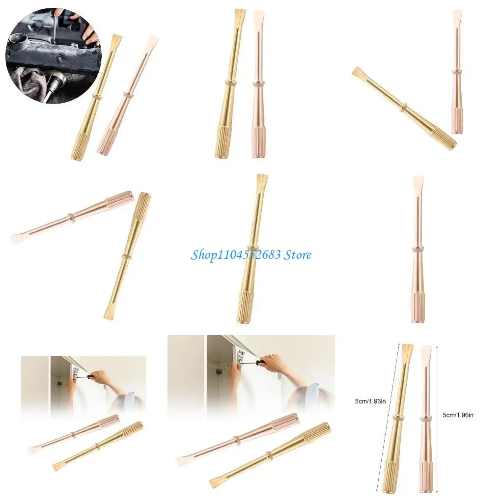 

Y6GD 2Pcs Hand Tool Bracelet Screwdriver Bracelet Repair Screwdriver Small Flat Screwdriver Hand Repair Tool Screwdriver