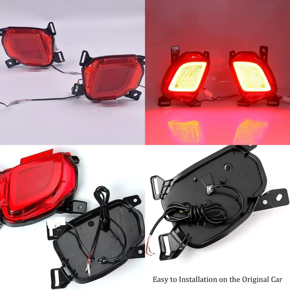 

Upgraded LED Tail Lights with Brake, Fog, and Turn Signal for 2015-2018 Toyota Highlander