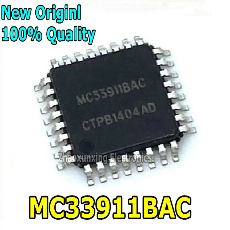 5~10PCS   New   MC33911BAC    MC33911   QFP-32   Automotive Glass Elevator Computer IC Chip