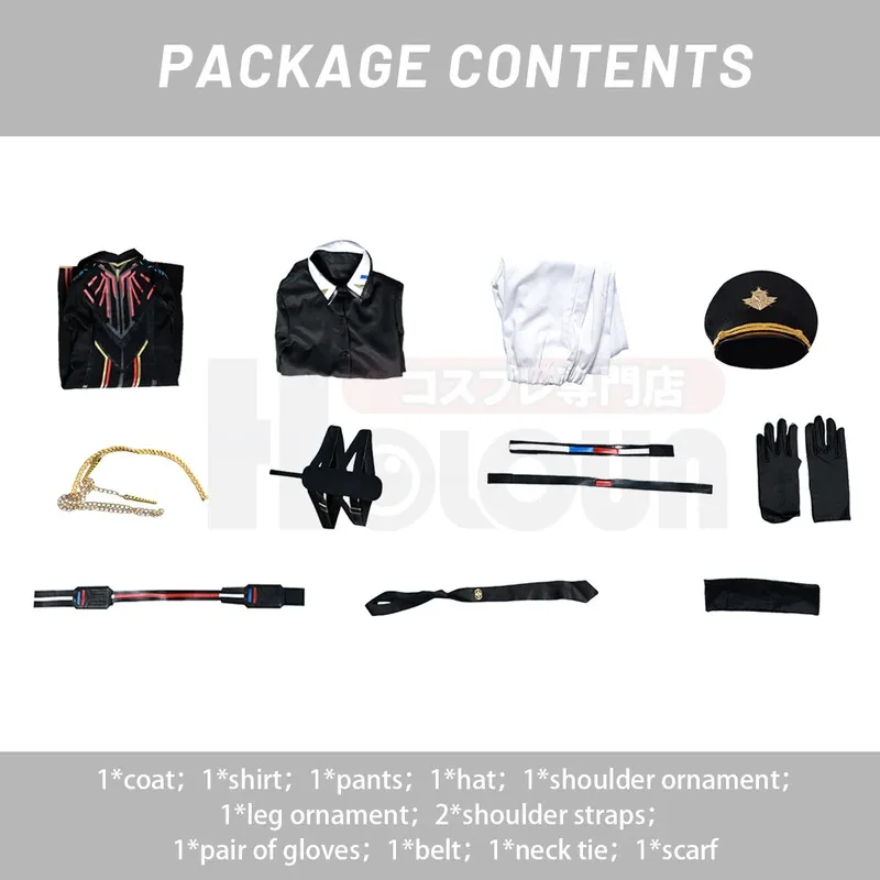 Liebe und Deepspace Spiel Caleb Cosplay Kostüm Uniformen Mantel Hemd Hosen Hut Cos Conventionx;8's,6;